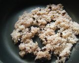 レンジ不要！おこげが香ばしい焼き赤飯作り方1写真