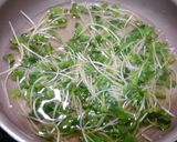 簡単！唐揚げリメイク☆かいわれ餡かけ作り方3写真
