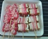 厚揚げの豚バラ巻き&焼きトン作り方1写真