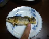 鮎の塩焼きの骨抜き作り方4写真