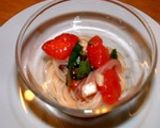 簡単♪生ハムとトマトの冷たいパスタ作り方6写真
