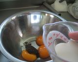 ふわふわオムレツ　バジルソース作り方3写真