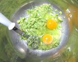 美肌大作戦❤アボカドのお好み焼き❤作り方1写真