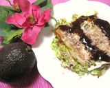 美肌大作戦❤アボカドのお好み焼き❤作り方7写真