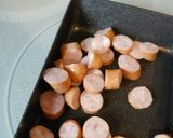 ウインナー海苔玉丼作り方2写真