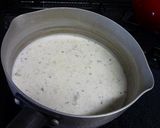 焼き茄子のミルクスープ作り方4写真