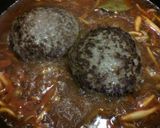 ふっくら♡ジューシ～煮込みハンバーグ作り方11写真