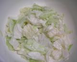キャベツとしらすのごま風味サラダ作り方3写真