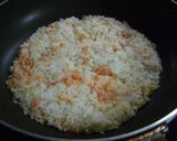 パリッと鮭ご飯❤香味添え作り方2写真