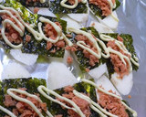 鮭と長芋の韓国風磯辺焼き♪作り方1写真