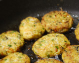 豆腐と鮭のヘルシーひりょうず？お焼き風？作り方2写真