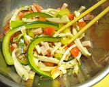 エリンギとズッキーニのパスタ風作り方4写真