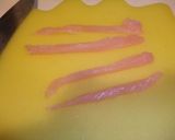 わんこのおやつ・豚耳のささみ巻き♪作り方3写真