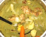 チキンのグリーンカレー風作り方6写真