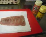 夏のお弁当;マグロのカレームニエル作り方1写真