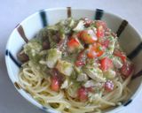 簡単★胡瓜とトマトの冷製パスタ作り方9写真