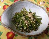 すいおうの茎のきんぴら作り方4写真