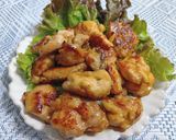 簡単❢ 鶏モモ肉の甘辛ポン酢炒め作り方5写真