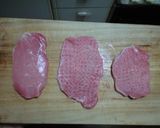 ヘルシー！揚げないサクサク豚カツ！作り方3写真