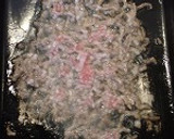 挽肉とパン粉の甘辛炒め　フライ風作り方1写真