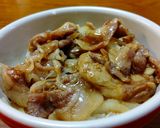 薄切り豚ロース丼。作り方6写真