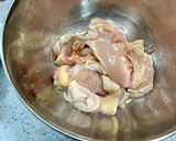 簡単！鶏もも肉とセロリの塩麹中華炒め作り方2写真