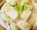 あっさり鍋●鶏肉＆もやしの煮込みうどん鍋作り方3写真