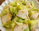 簡単！鶏肉とキャベツのナンプラー蒸し作り方5写真