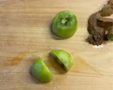 キウイ🥝をカットして綺麗に並べる作り方2写真