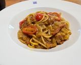 残ったカレーdeリメイク❣️パスタ♫作り方4写真
