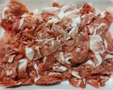 豚肉こま切れ茹で簡単味付けいろいろ作り方1写真