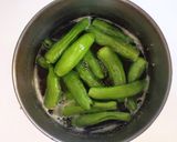 簡単！ししとうの 甘辛煮♪ にんにく風味作り方2写真