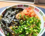 【簡単昼食】簡単調味料の油そば(肉味噌利用分)作り方4写真