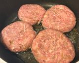 おもてなし主菜。かぼちゃサラダ肉料理ハンバーグ作り方5写真