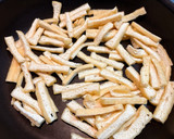 節約レシピ！油揚げともやしのだし醤油炒め作り方3写真