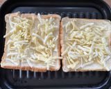 ハニーチーズトースト作り方1写真