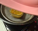 干し海老長芋入りの蒸し卵焼き😻作り方6写真
