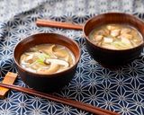 食物繊維がとれる!きのこの吹き寄せ汁作り方5写真