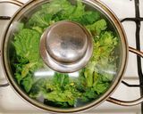 菜の花の揚げ玉煮作り方3写真