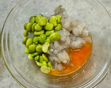 海老と枝豆の素麺揚げ作り方2写真