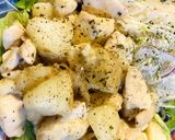 鶏肉＆塩茹でポテトのバター炒め作り方4写真