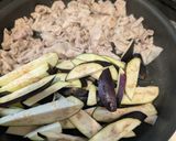 【子供とりわけ】なすと豚バラのポン酢炒め作り方3写真