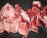 【土鍋で作る】牛すじ無水トマト煮込み作り方2写真
