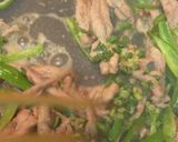 超簡単♪せせりとピーマンのねぎ塩ガーリック炒め作り方3写真