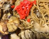 簡単　屋台の焼きそば（きのこ）作り方9写真