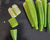 とても鬼旨いオクラのカレー炒め作り方1写真
