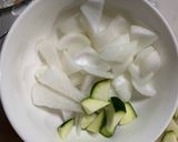 肉無豆腐簡単黒酢ラタトゥイユ味野菜炒作り方8写真