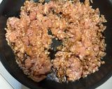 包丁いらず。鶏そぼろごはん作り方1写真