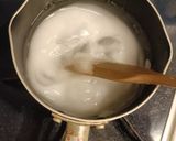 黒蜜不要！片栗粉わらび餅のあんこ蜜がけ作り方2写真