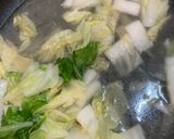 白菜と豆腐のアッサリ餡かけ作り方3写真